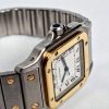 1998 Cartier Santos - side view - horologiy.com