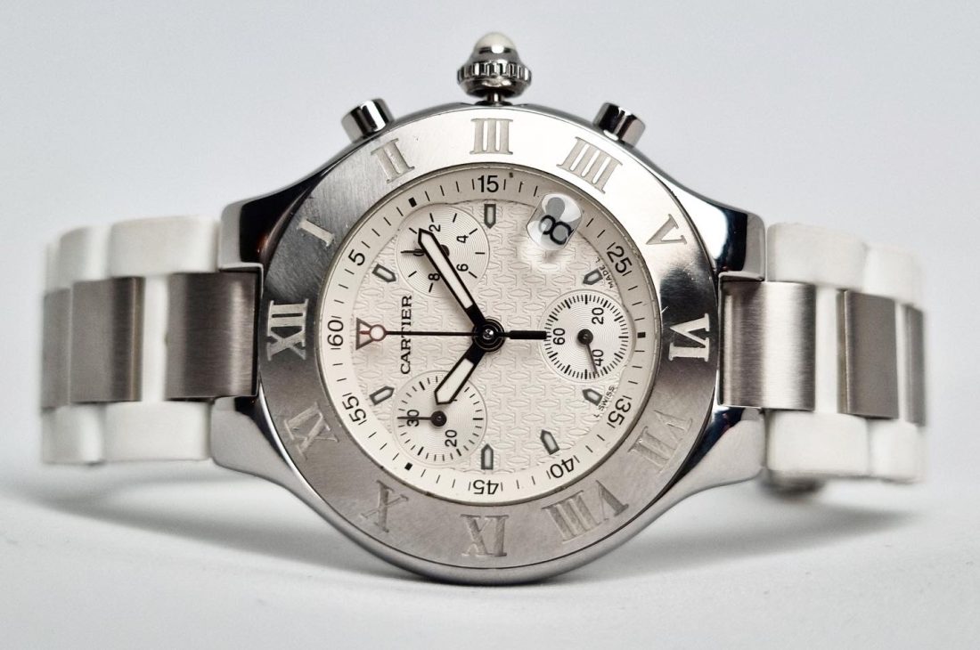 Cartier Must 21 Chronoscaph - Horologiy.com